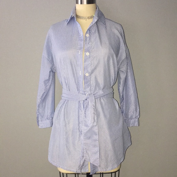 Button Down Shirt With Tie - Picture 1 of 4